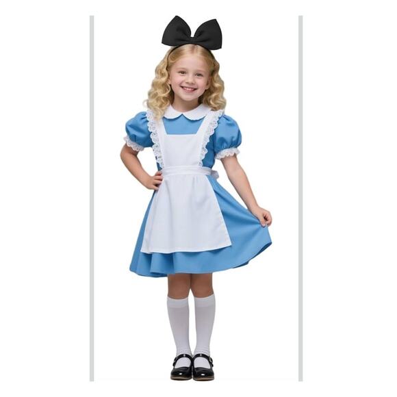 NWT Women's Girls Black Big Bow Headband Cosplay Costume Party Hair Accessory - Picture 3 of 4